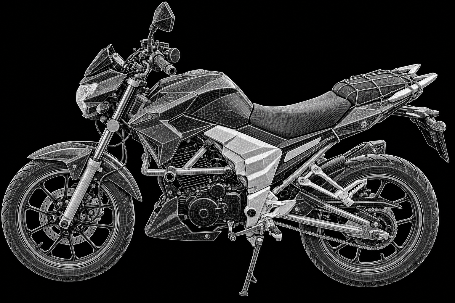 REGULMOTO RAPTOR 250 — вид слева